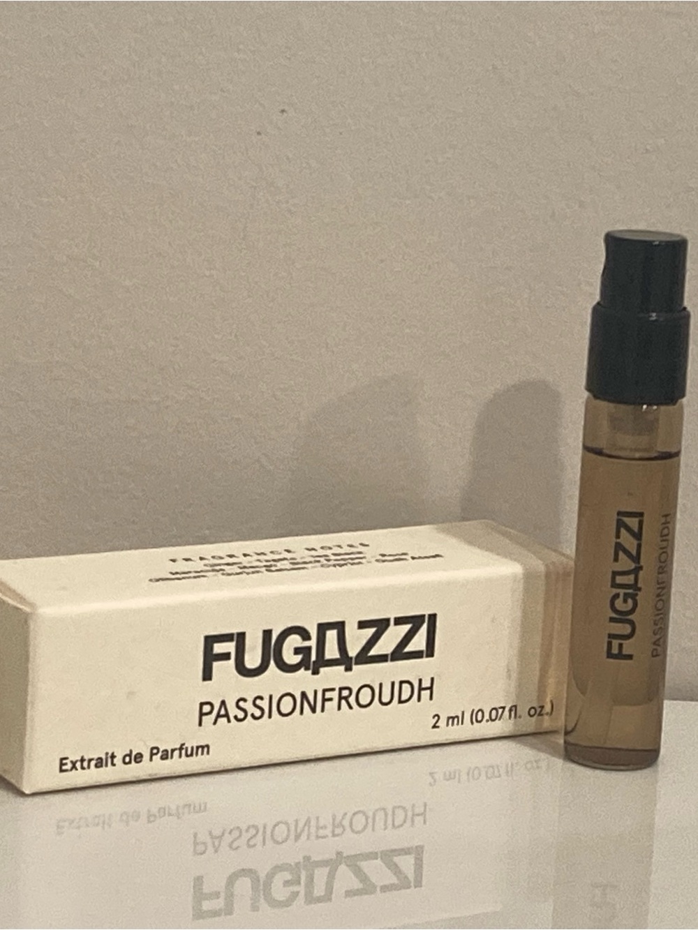 Fugazzi Passionfroudh Extrait de Parfum 2ml BNIB